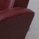 Hjort Knudsen (Denmark) — Swivel Lounge Armchair — Leather Upholstery