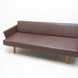 Eastern bloc folding sofabed, 1970´s, Czechoslovakia