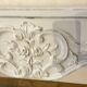 White patinated console