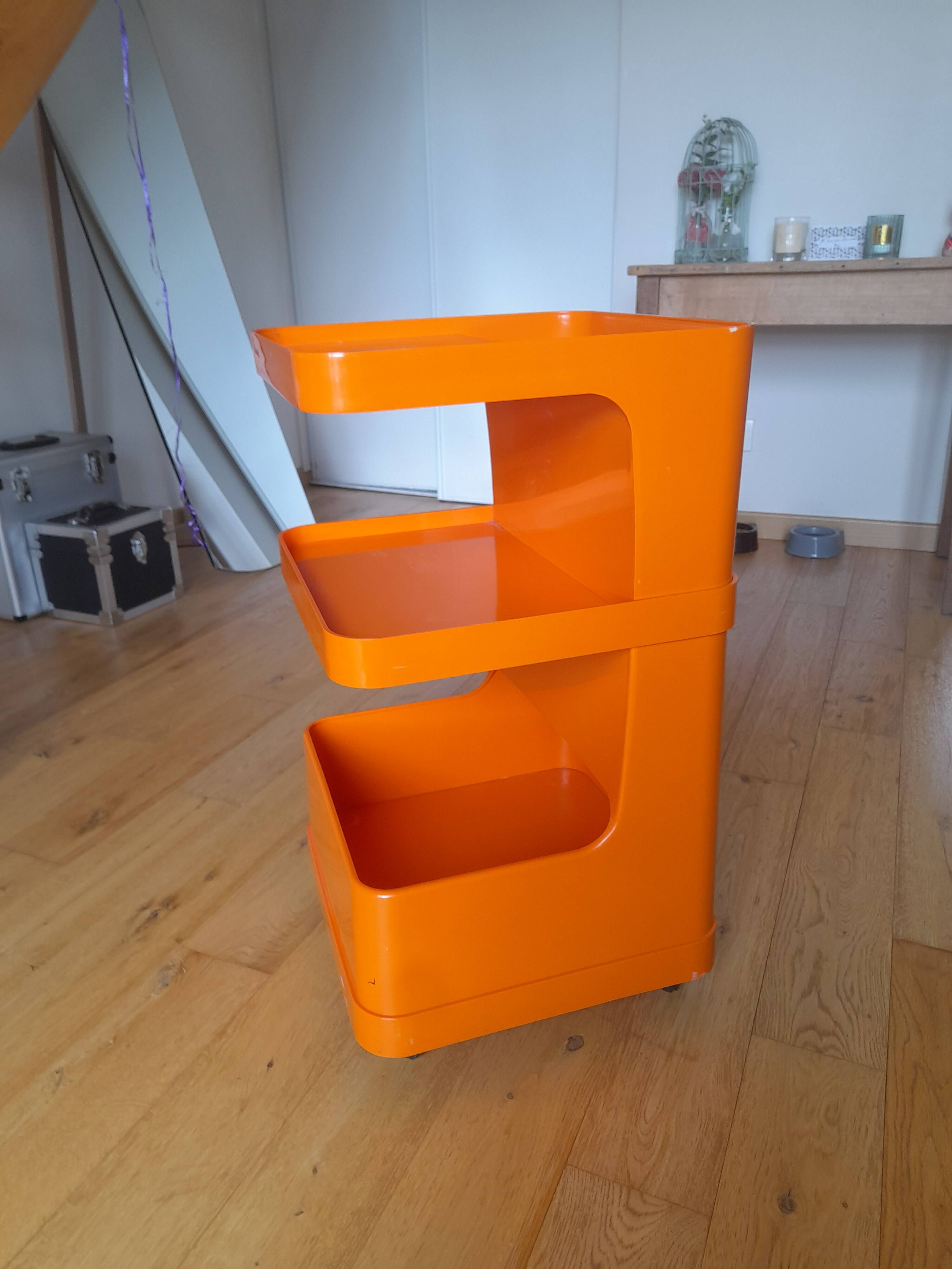 Orange server prisunic seventies