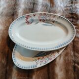 2 antique Saint Amand dishes