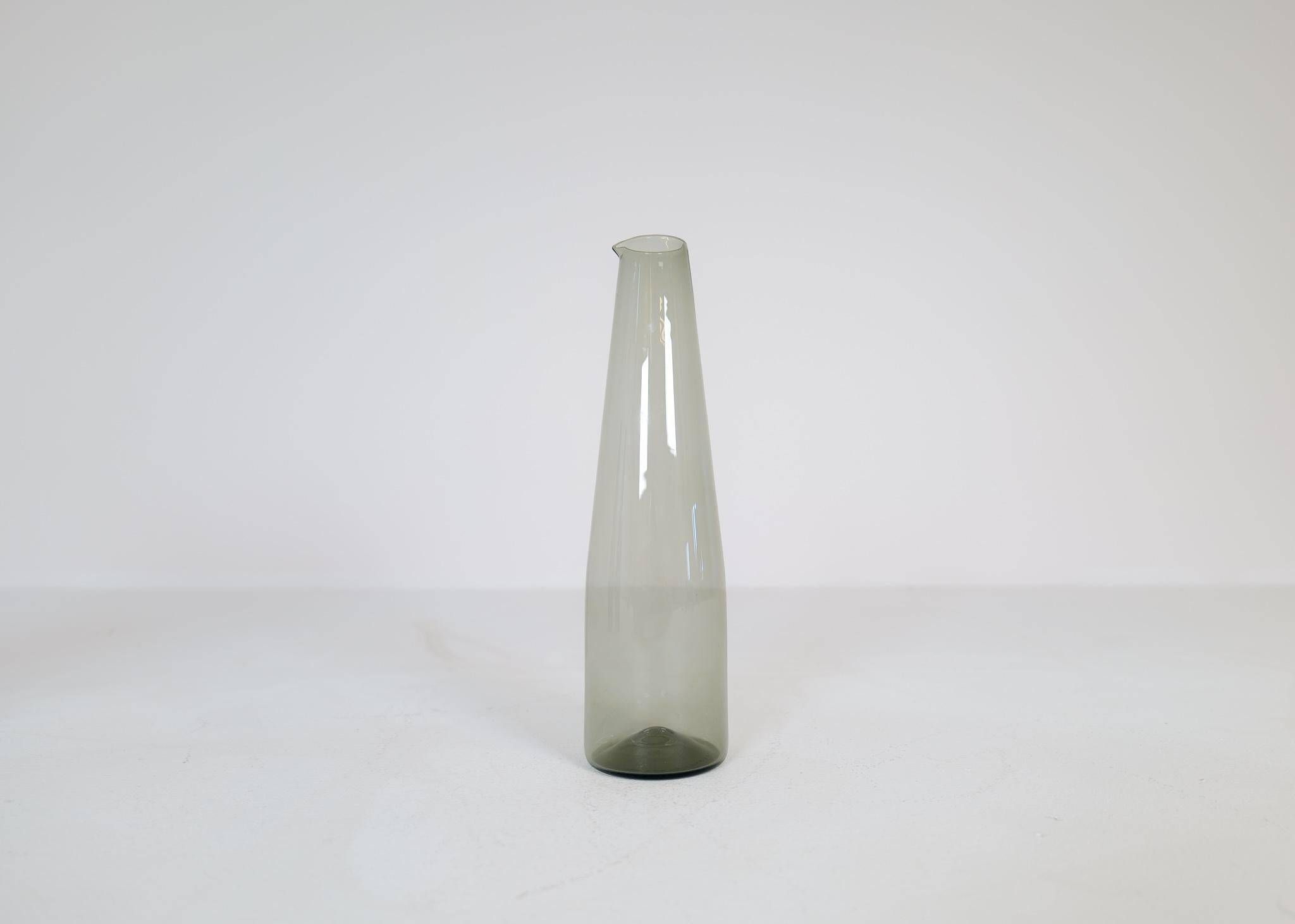 Midcentury Collection of 3 Bird Carafes by Iittala, Timo Sarpaneva, Finland, 1950s