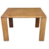 60s 70s oak coffee table Esko Pajamies Asko Finland