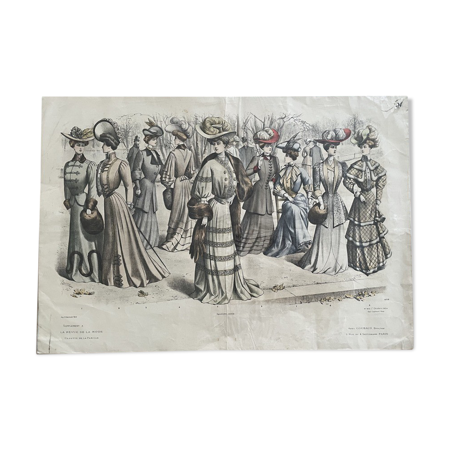 Poster "Fashion Magazine" 1904