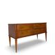 Une commode italienne vintage de style moderne du milieu du siècle