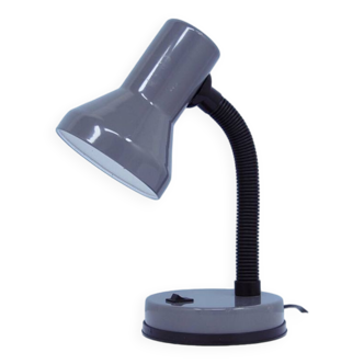 Lampe de bureau pliable grise