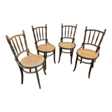 4 chairs curved wood bistro fischel bistro tuna chairs bentwood 1920