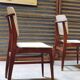 Lot de 4 chaises allemande Kondor Möbelwerk 1960