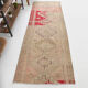 Short turkish runner rug 89x256cm