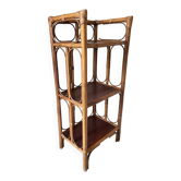 VINTAGE RATTAN BOOKSHELF
