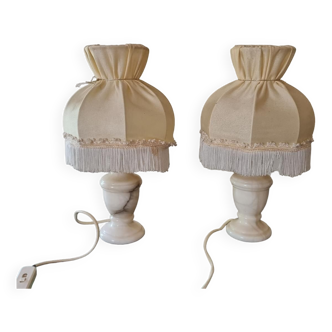 Two vintage lamps