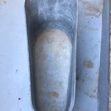 Baignoire zinc début XXe