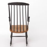 Vintage Grandessa Rocking Chair by Lena Larsson for Nesto, Sweden, 1960s