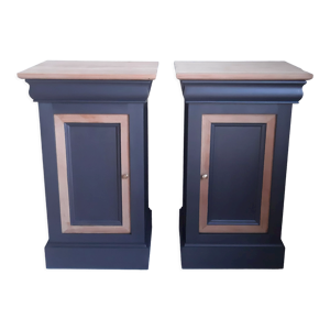 Paire de tables de chevet