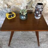 Vintage side table, compass feet 50/ 60s