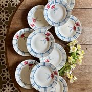 Set of 10 vintage deep plates from Digoin.