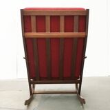 Danish rocking chair from the mid-century by Poul Volther for Frem Røjle.