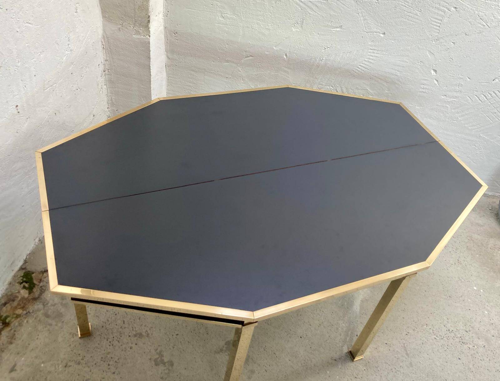 Console table assigned to Guy Lefèvre for Maison Jansen.