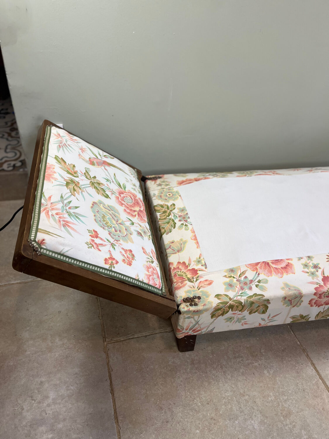 Antique convertible bench