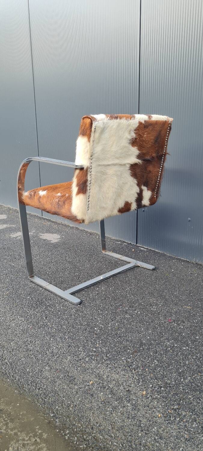 Brno flat bar armchair by ludwig mies van der rohe