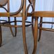 Set of 4 Mid-century Bentwood Cane Dining Chair, Thonet Style, 1970s Yugosl