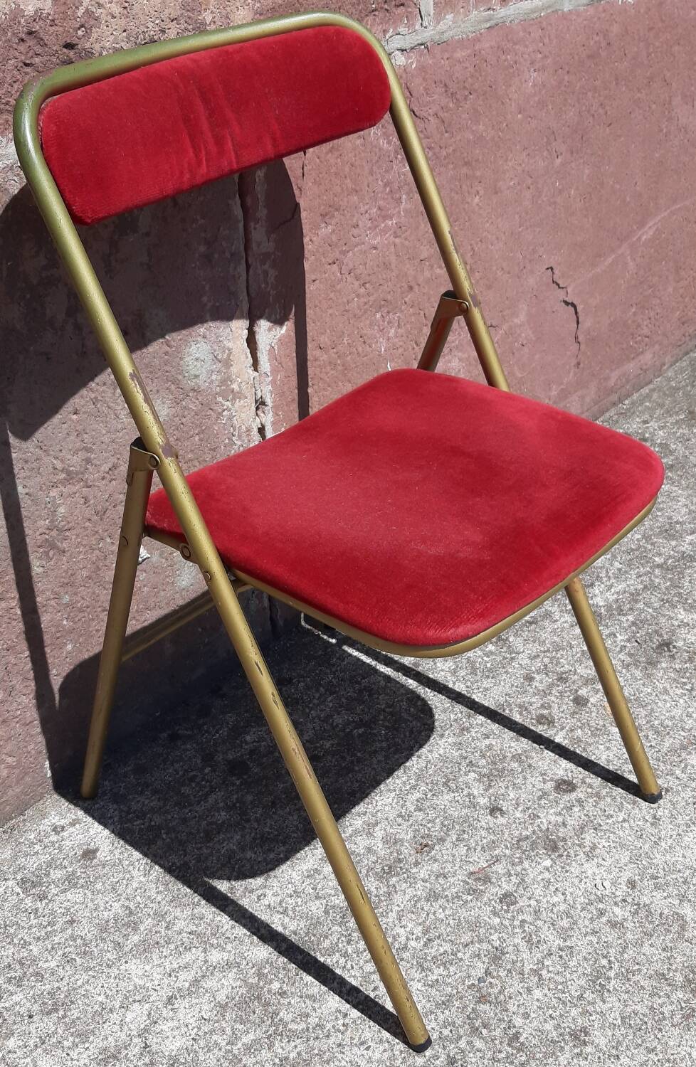 Foldable chair "Souvignet"