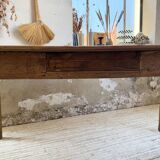 Table de ferme en cerisier