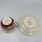 5 coffee cups and their Rusticana subcup