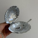 Shell butter dish