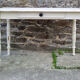 Luterma table and chairs set, shabby chic, 40s
