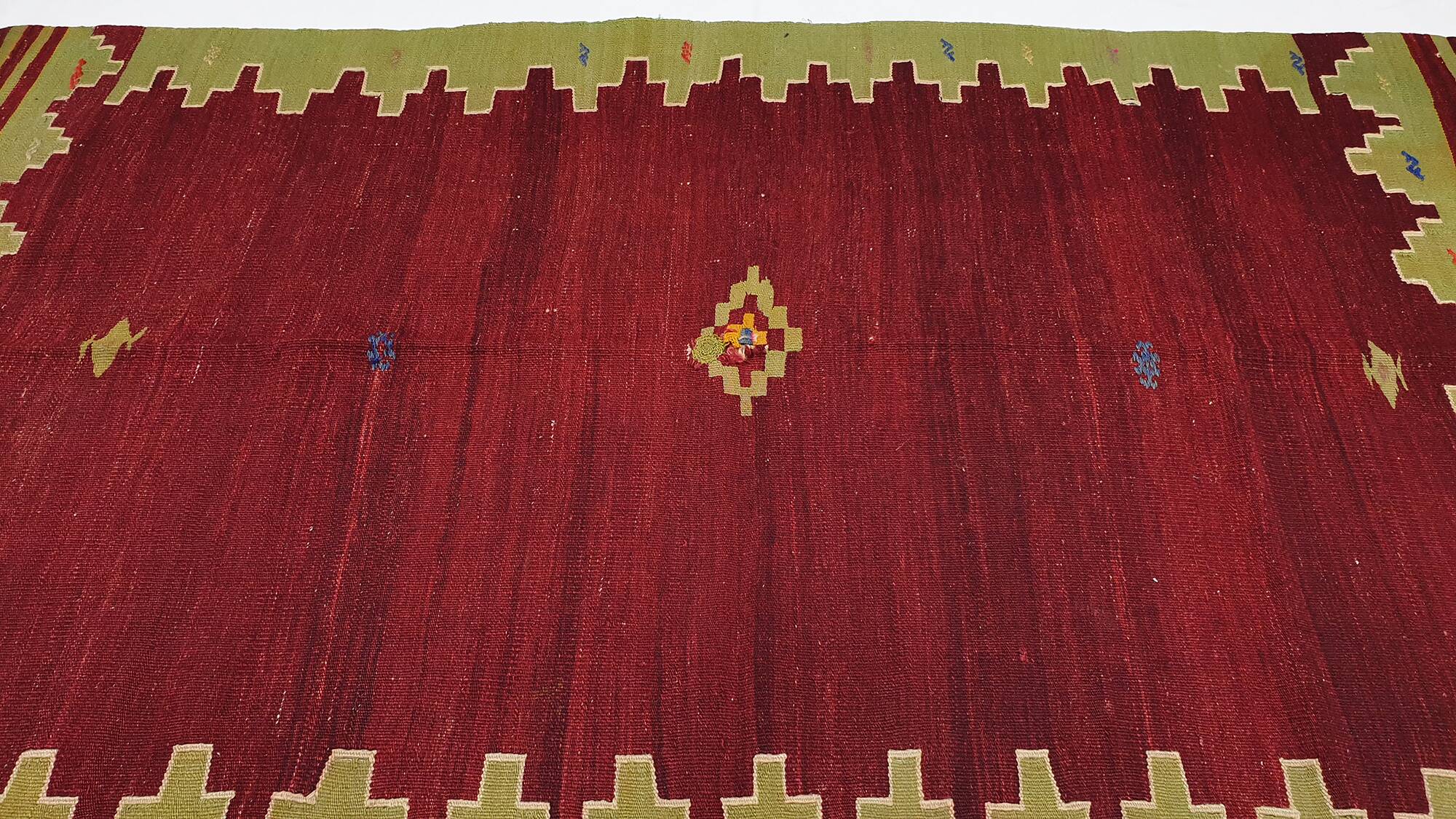Turkish kilim rug, 217x126 cm, MYK-816