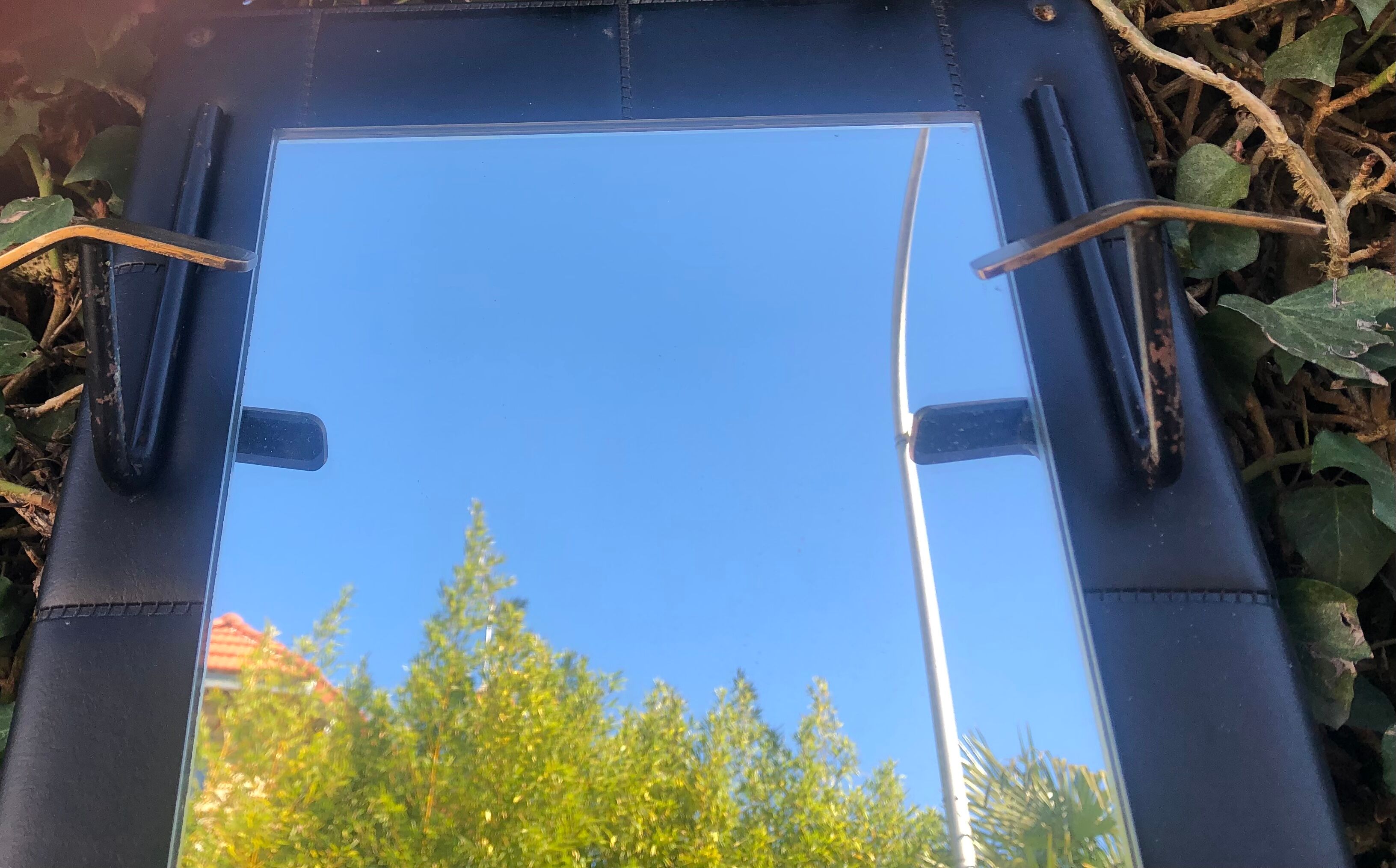 Wall-mounted coat rack wardrobe 50s vintage