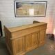 Bureau américain à rideau en chêne 1920