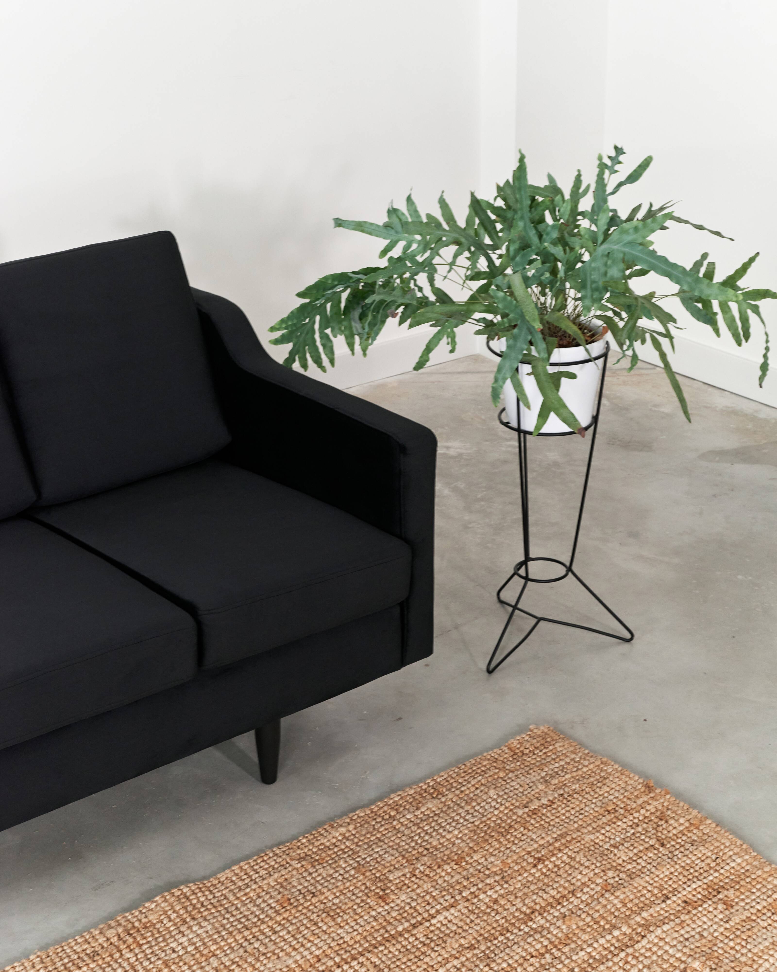 Bodo sofa black, scandinavian design