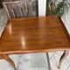 Oak desk, 1 drawer and 1 removable document holder, 1950