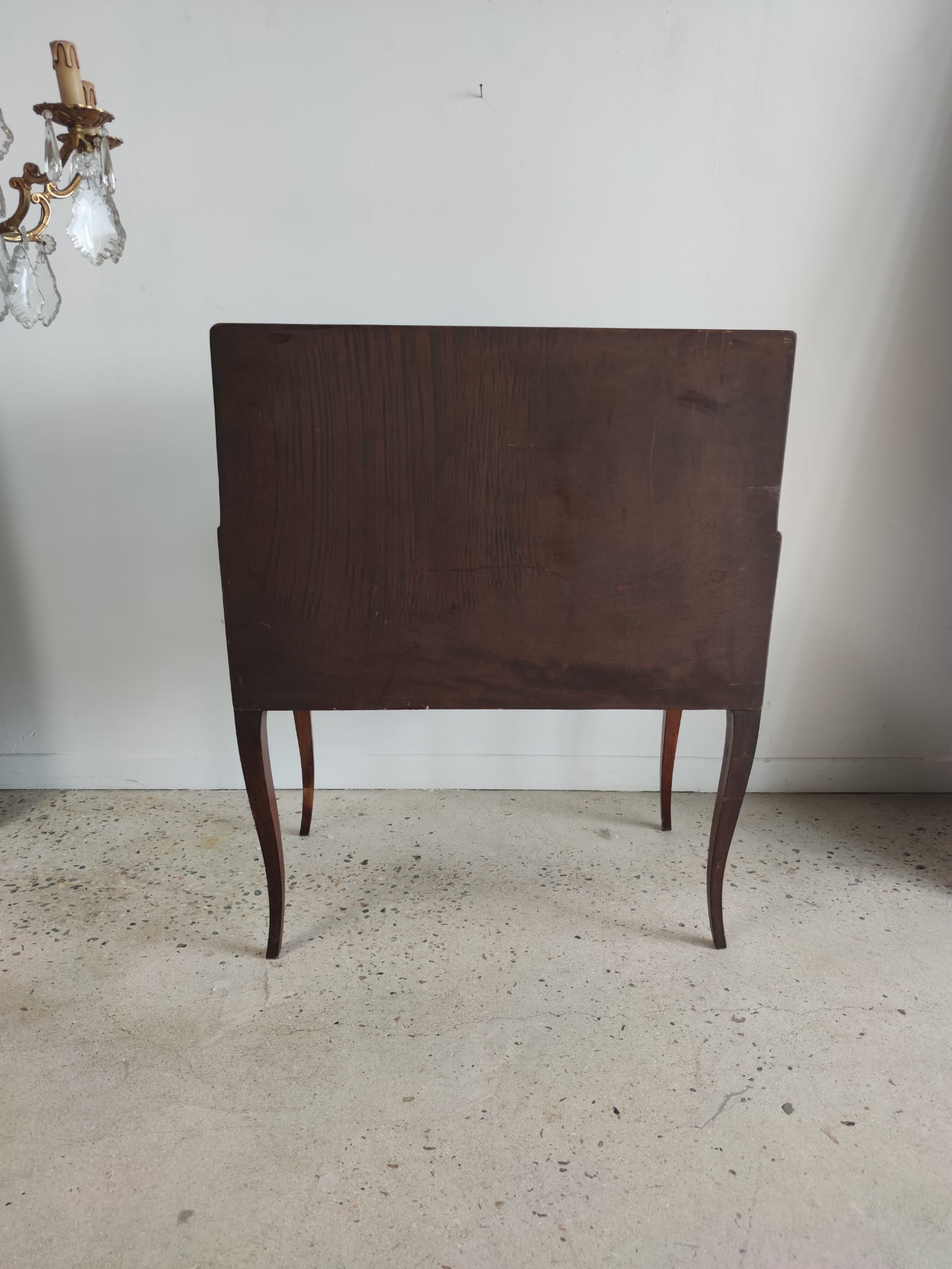 Bureau de pente en bois naturel
