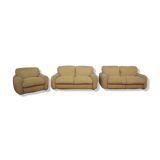 Sofas and Armchair in Wool by Busnelli, 1970s, Set of 3