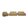 Sofas and Armchair in Wool by Busnelli, 1970s, Set of 3