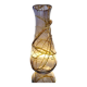 Crystal vase Val Saint Lambert by Alfred Collard, 1996