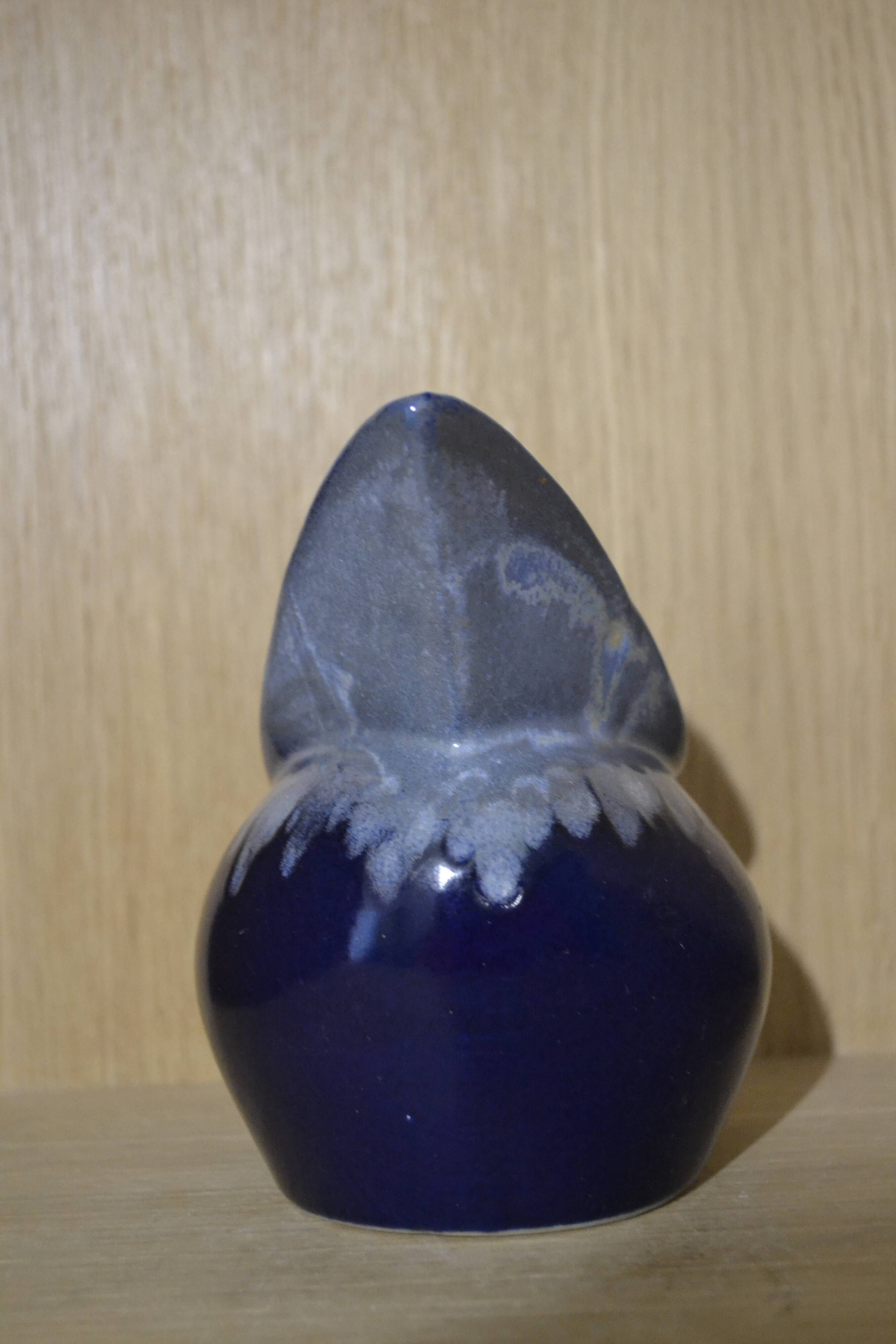 Blue pitcher