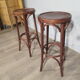 Paire de tabourets bistrot