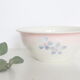 Antique ceramic salad bowl, moulin des loups, 1980, french manufacture