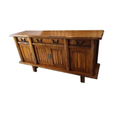 Enfilade en orme massif vintage 1950