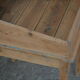 Child's desk made of natural wood