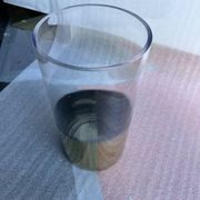 Vase par Polspotten couleur or et transparent