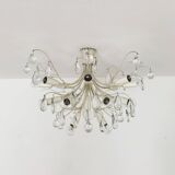 Lustre Flush en Verre Cristal par Vereinigte Werkstätten Munich