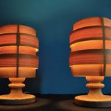 Pair of table lamps "Elysett B148" of Hans-Agne Jakobsson, Sweden 1960
