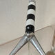 Lamp base, rocket shape, Deshoulières porcelain