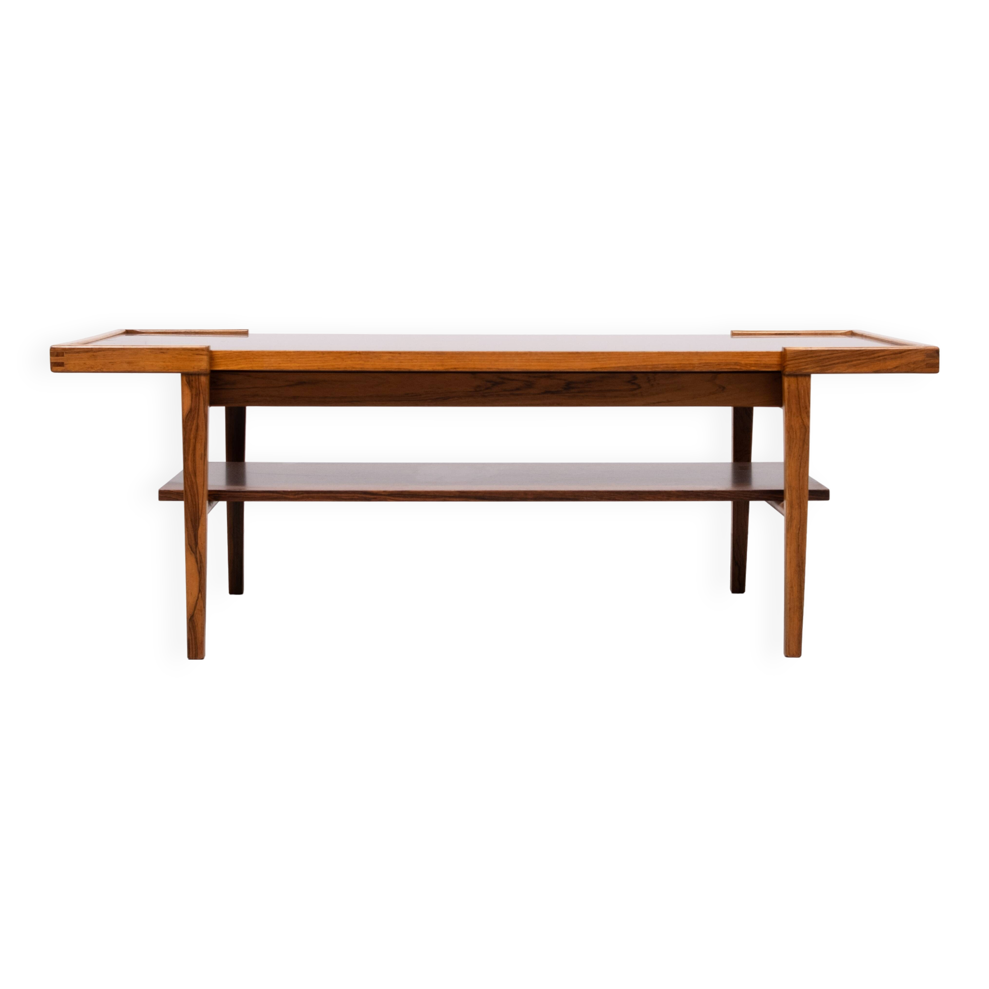 Mid Century Modern 1960s Rosewood Coffee Table