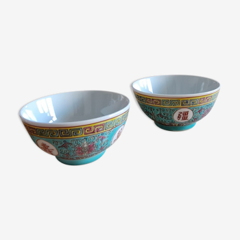 Set of 2 Chinese bowls